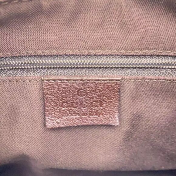 GUCCI Jackie Medium Shoulder Bag GG Canvas Authentic - Picture 6 of 11